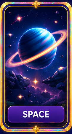 Space deck card